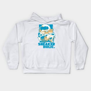 Sneaker Holic Aquatone Retro Sneakers Kids Hoodie